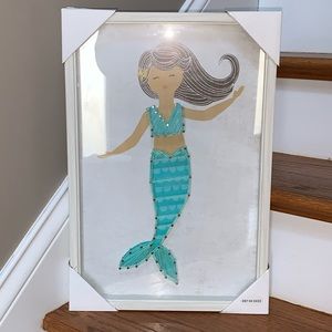 Pillowfort framed mermaid picture from Target